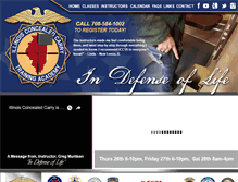 Tablet Screenshot of ilconcealcarry.com